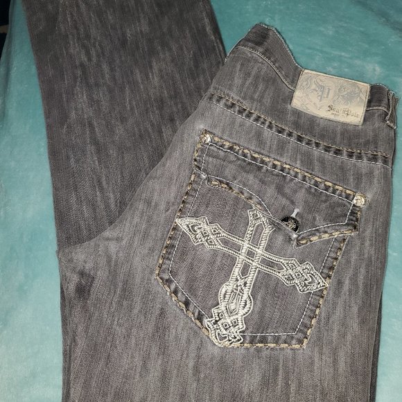 VTG South Pole Black Baggy 38x32 - Picture 5 of 5